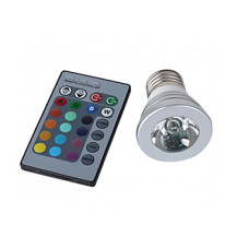 Bec Spot LED E27 3W 220V RGB