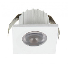 Spot LED 3W  Patrat Alb 35x35mm