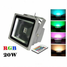 Proiector LED 20W 220V RGB Telecomanda