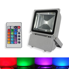 Proiector LED 100W 220V RGB Telecomanda