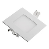 Spot LED 3W Slim Patrat Alb