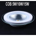 Spot LED 15W Rotund COB Sticla 220V