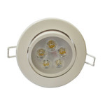 Spot LED 5x1W Rotund Mobil Alb