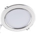 Spot LED 9W Rotund Mat Argintiu