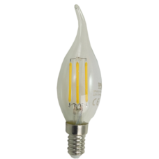 Bec LED E14 4W Vintage Flacara