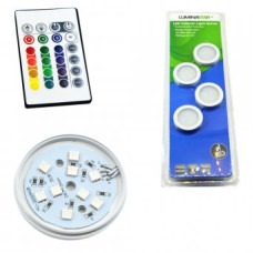 Spot LED MOBILA 4x2W RGB ROTUND APLICAT SET COMPLET